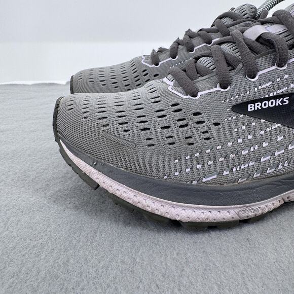 Brooks Ghost 13 Shoes Womens Size 8 Gray Running Neutral Cushion DNA LOFT Road - Picture 7 of 12